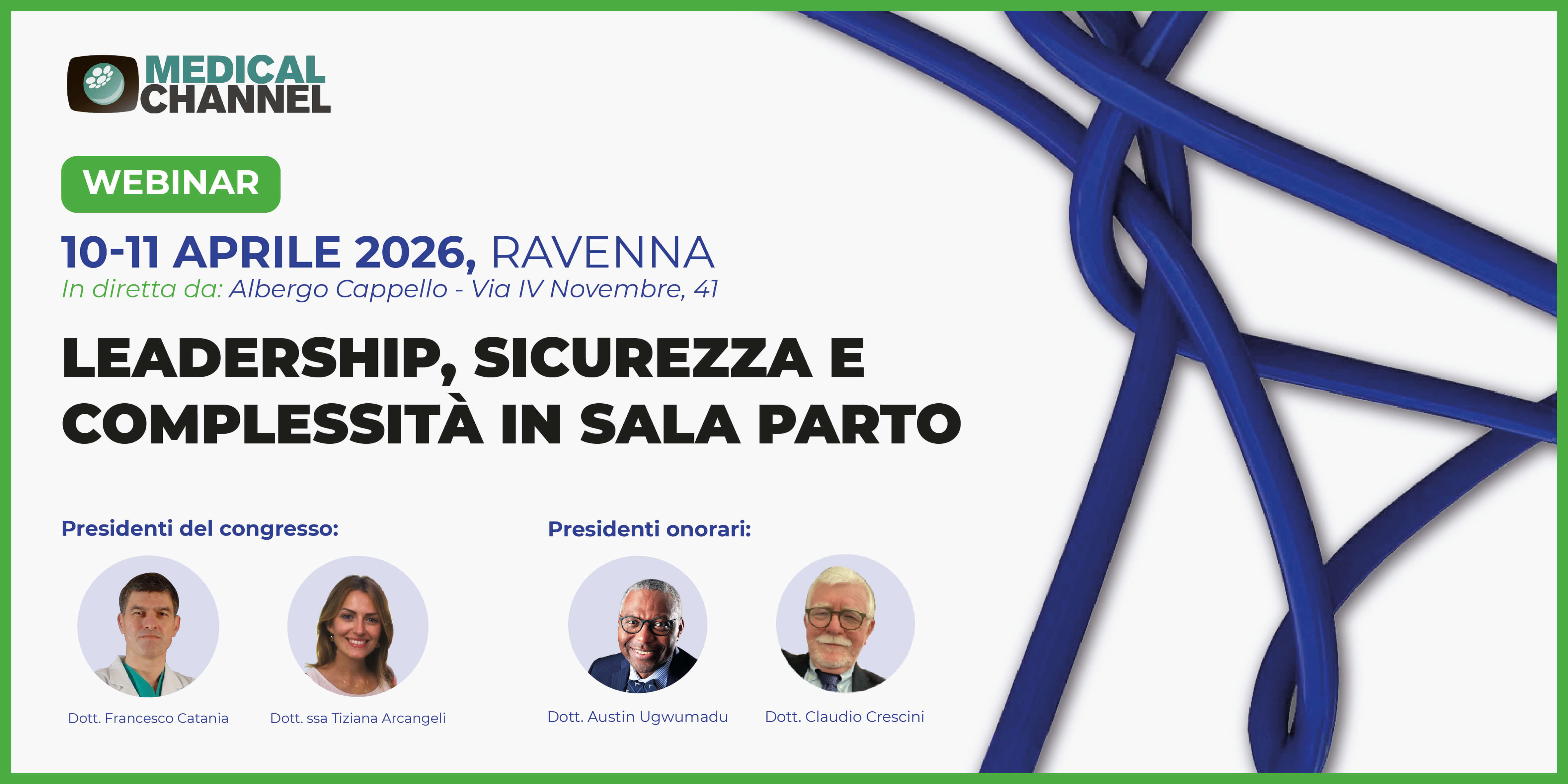 LEADERSHIP, SICUREZZA E COMPLESSITÀ IN SALA PARTO - WEBINAR