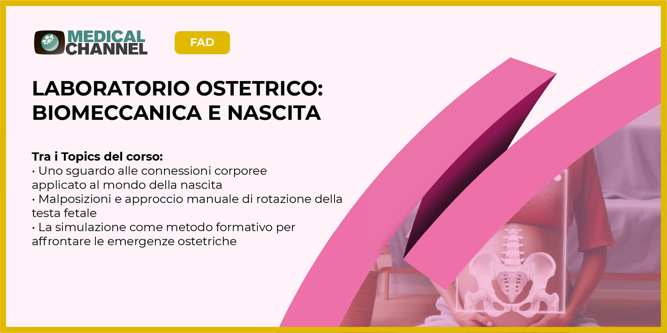 Laboratorio ostetrico: biomeccanica e nascita - 2026