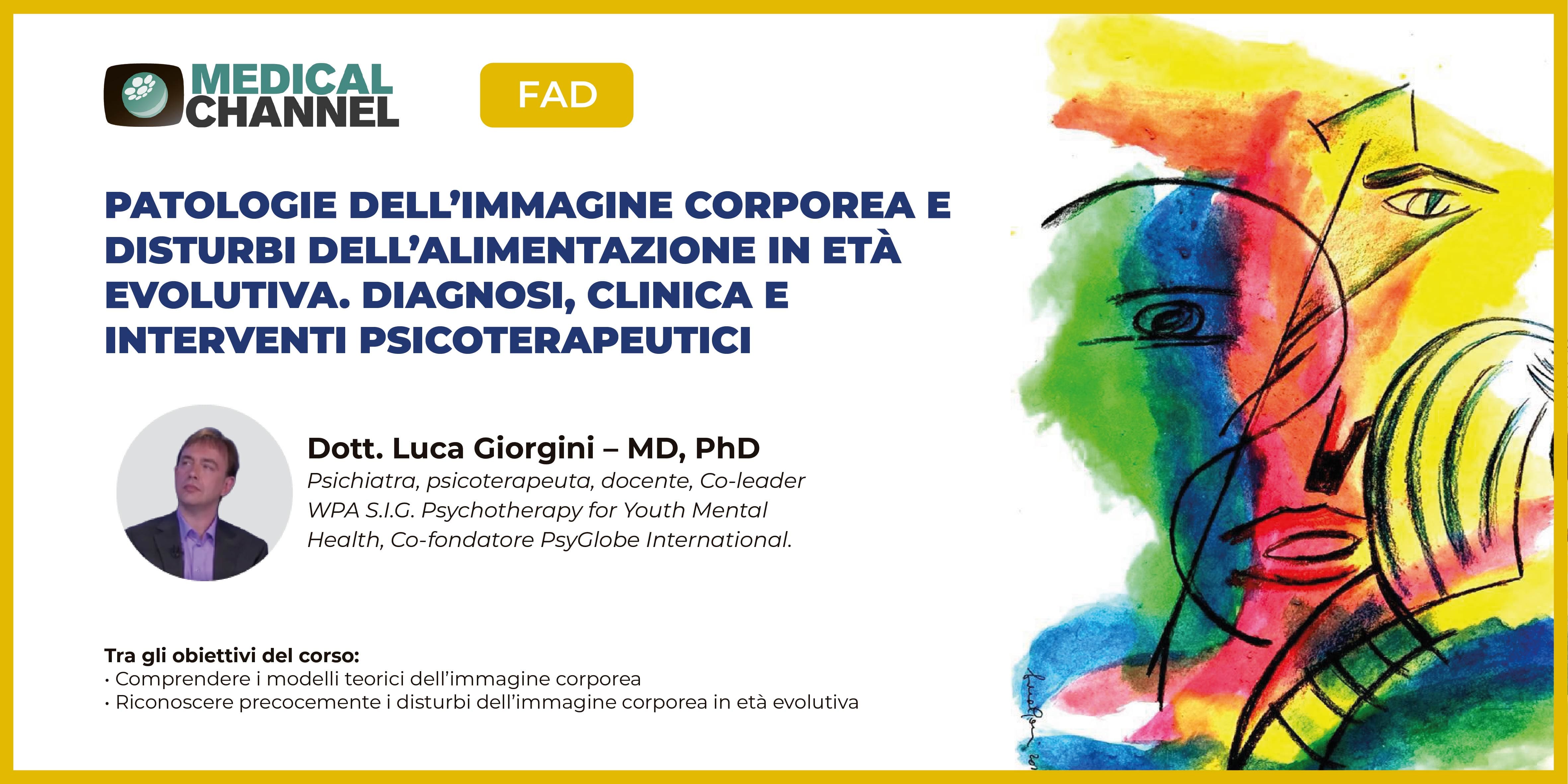 Patologie dell’Immagine Corporea e Disturbi dell’Alimentazione in Età Evolutiva. Diagnosi, clinica e interventi psicoterapeutici